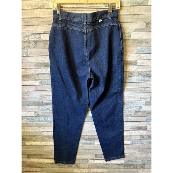 Vintage Levis Tapered Jeans Women’s Size 14 High Rise Pleated Front Made in USA - Picture 8 of 16